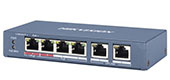 4 port 10/100Mbps Switch PoE + 2 port Uplink HIKVISION DS-3E0106HP-E